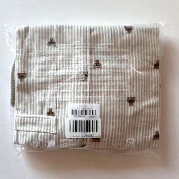 Gap Adult Softest Flannel PJ Shirt Brannan Bear Unisex M - Picture 7 of 8